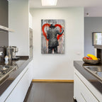 Old Man Graffiti by Andreas Magnusson - 24x36 acrylic wall art in a room