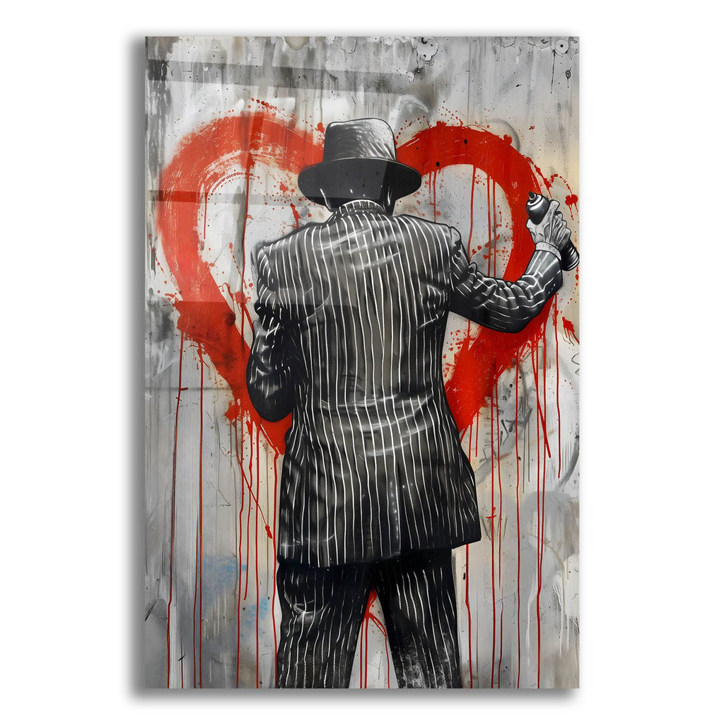 Old Man Graffiti by Andreas Magnusson acrylic glass wall art