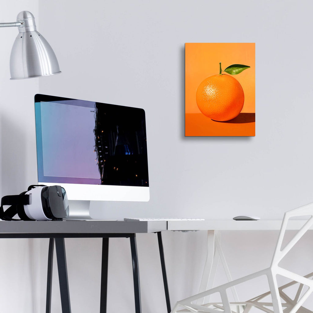 Orange by Andreas Magnusson - 12x16 acrylic wall art in a room