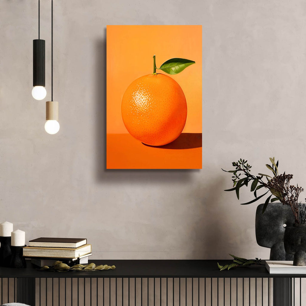 Orange by Andreas Magnusson - 16x24 acrylic wall art in a room