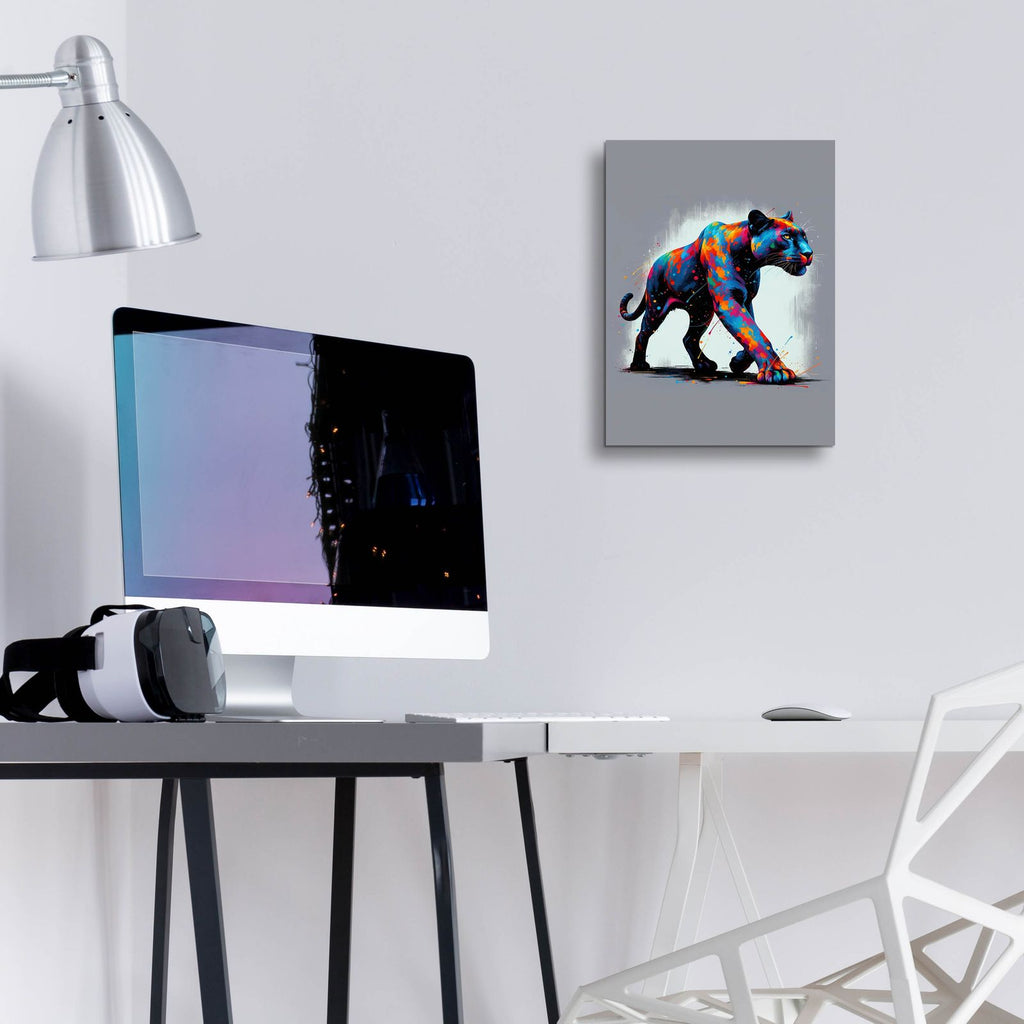 Panther by Andreas Magnusson - 12x16 acrylic wall art in a room