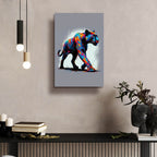 Panther by Andreas Magnusson - 16x24 acrylic wall art in a room