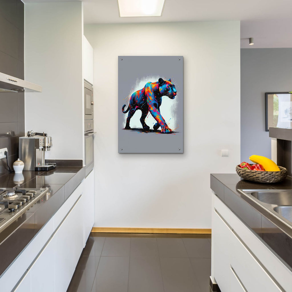 Panther by Andreas Magnusson - 24x36 acrylic wall art in a room