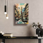 Paris Vintage by Andreas Magnusson - 16x24 acrylic wall art in a room