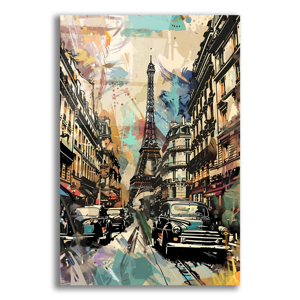 Paris Vintage by Andreas Magnusson acrylic glass wall art