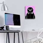 Penguin With A Bow Tie by Andreas Magnusson - 12x16 acrylic wall art in a room