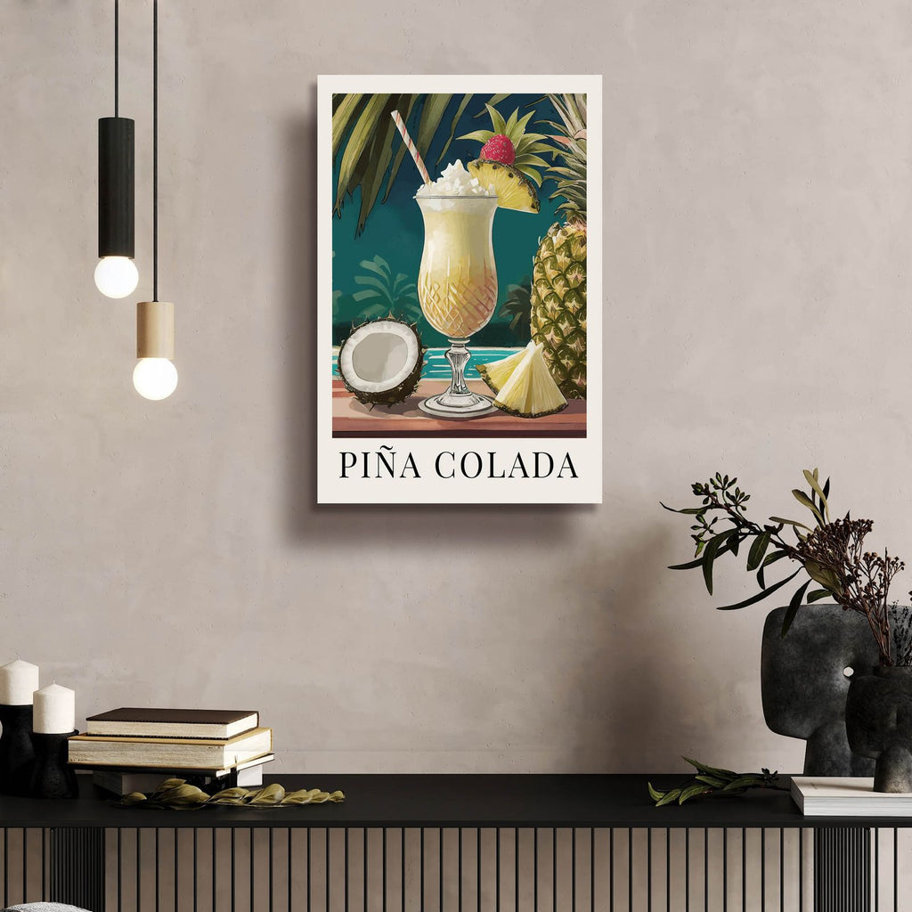 Pina Colada by Andreas Magnusson - 16x24 acrylic wall art in a room