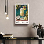 Pina Colada by Andreas Magnusson - 16x24 acrylic wall art in a room