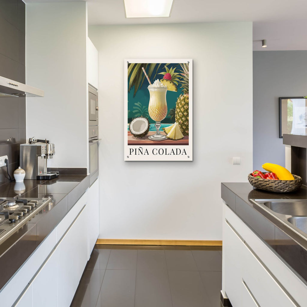 Pina Colada by Andreas Magnusson - 24x36 acrylic wall art in a room