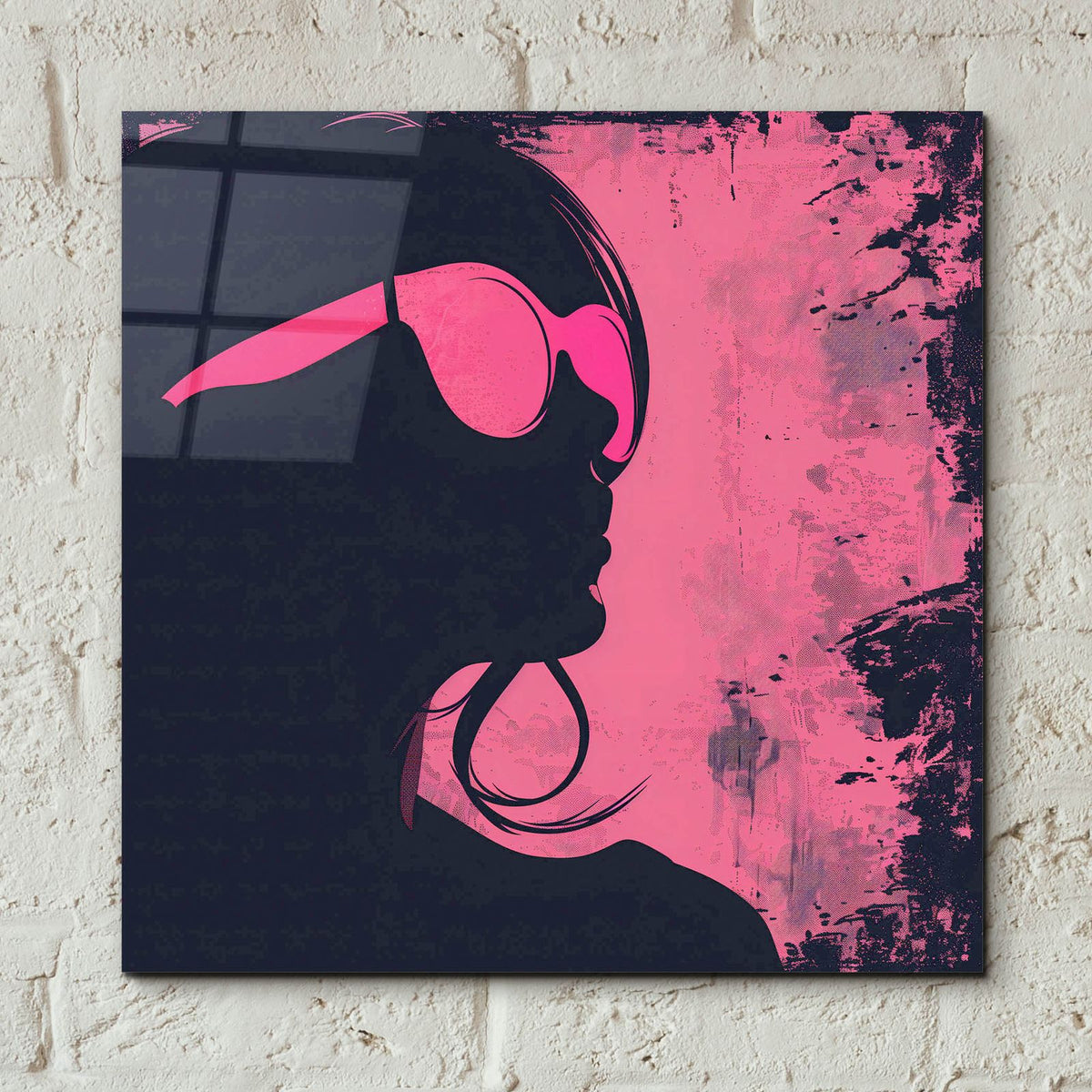 Pink Lady by Andreas Magnusson - 12x12 acrylic wall art in a room