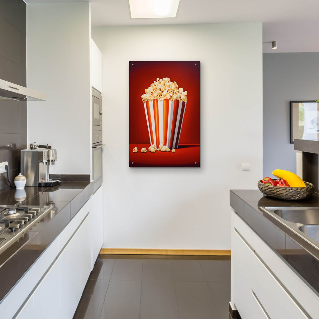 Popcorn Pop by Andreas Magnusson - 24x36 acrylic wall art in a room
