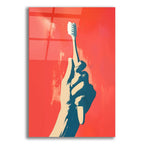 Praise The Toothbrush by Andreas Magnusson acrylic glass wall art