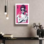 Queen Of Clubs by Andreas Magnusson - 16x24 acrylic wall art in a room