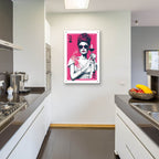 Queen Of Clubs by Andreas Magnusson - 24x36 acrylic wall art in a room