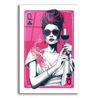 Queen Of Clubs by Andreas Magnusson acrylic glass wall art