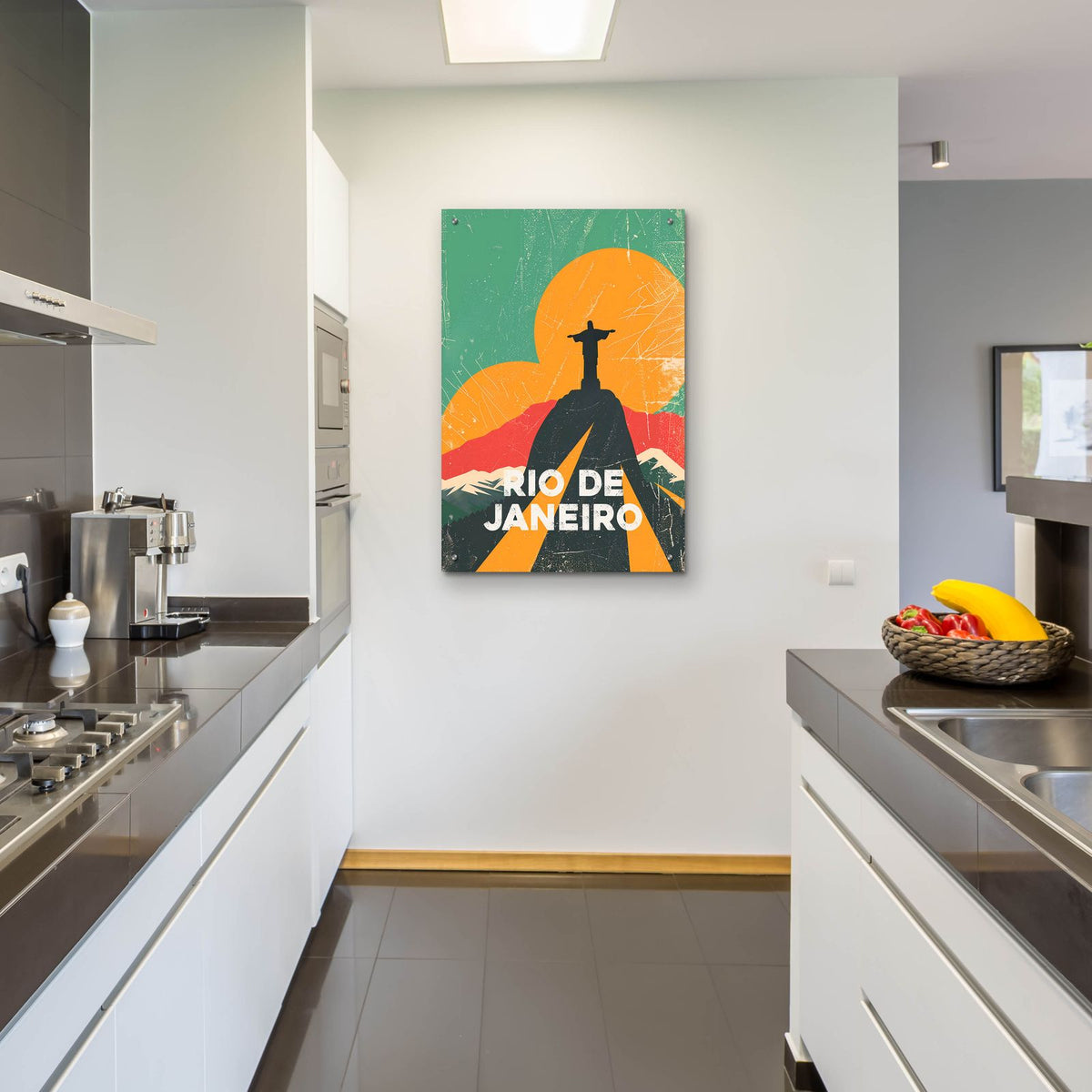 Rio De Janeiro by Andreas Magnusson - 24x36 acrylic wall art in a room