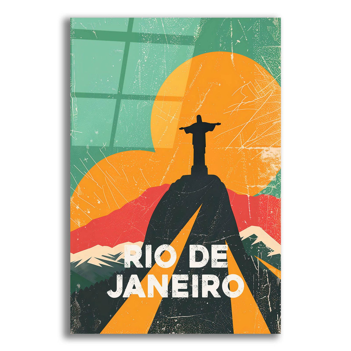 Rio De Janeiro by Andreas Magnusson acrylic glass wall art