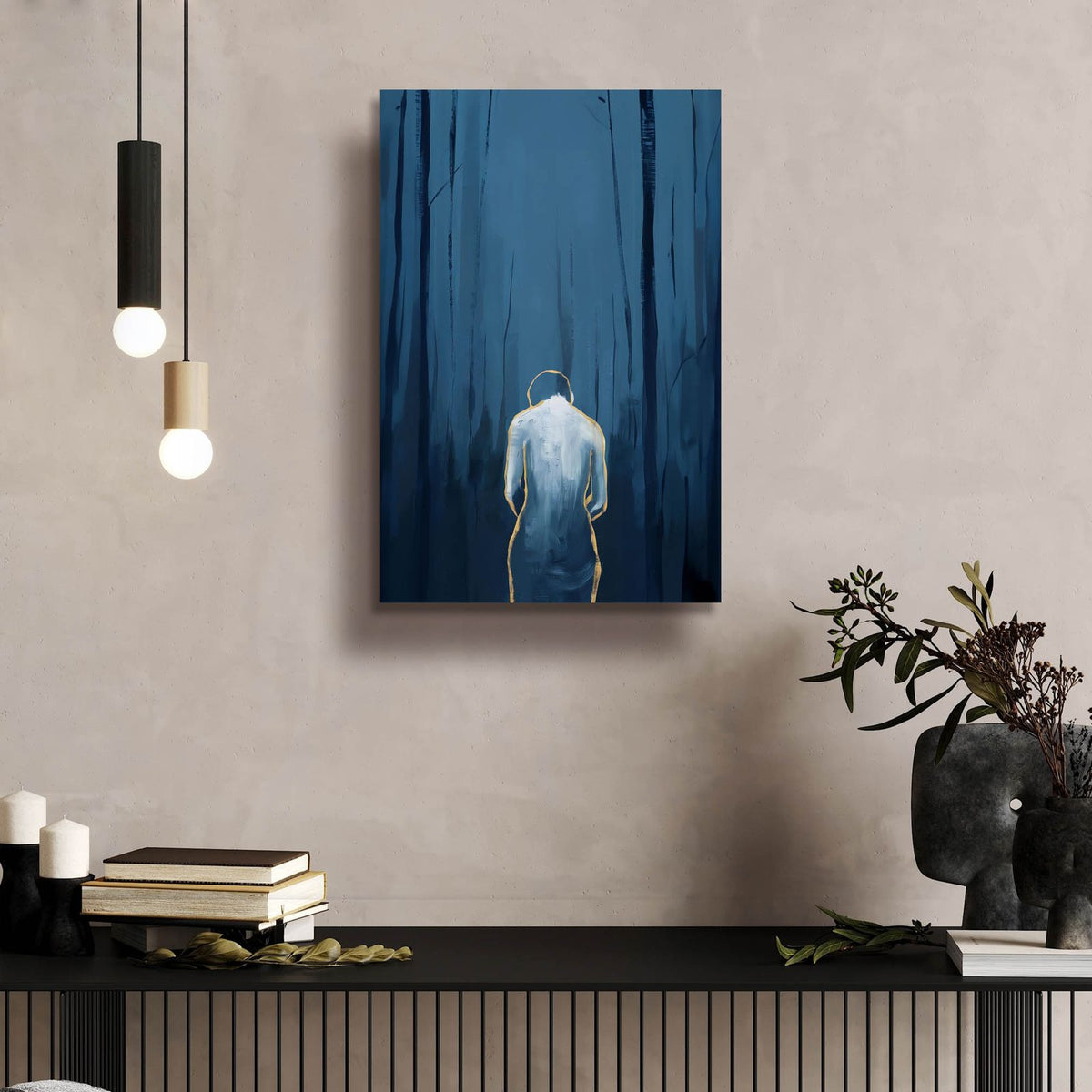 Sadness by Andreas Magnusson - 16x24 acrylic wall art in a room