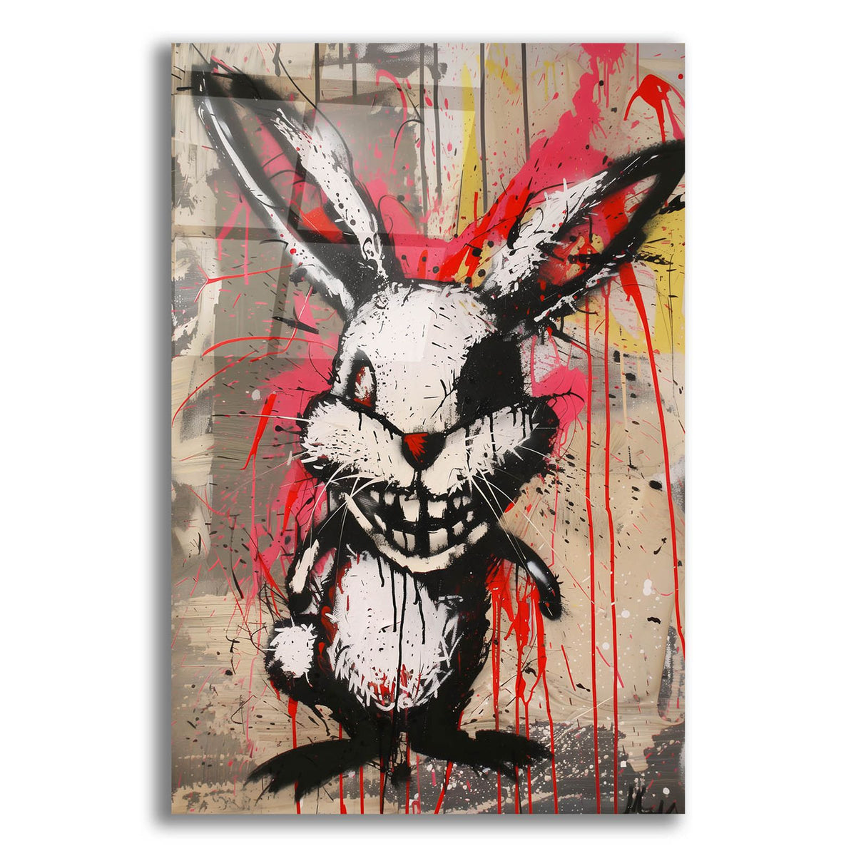 Scary Bunny by Andreas Magnusson acrylic glass wall art