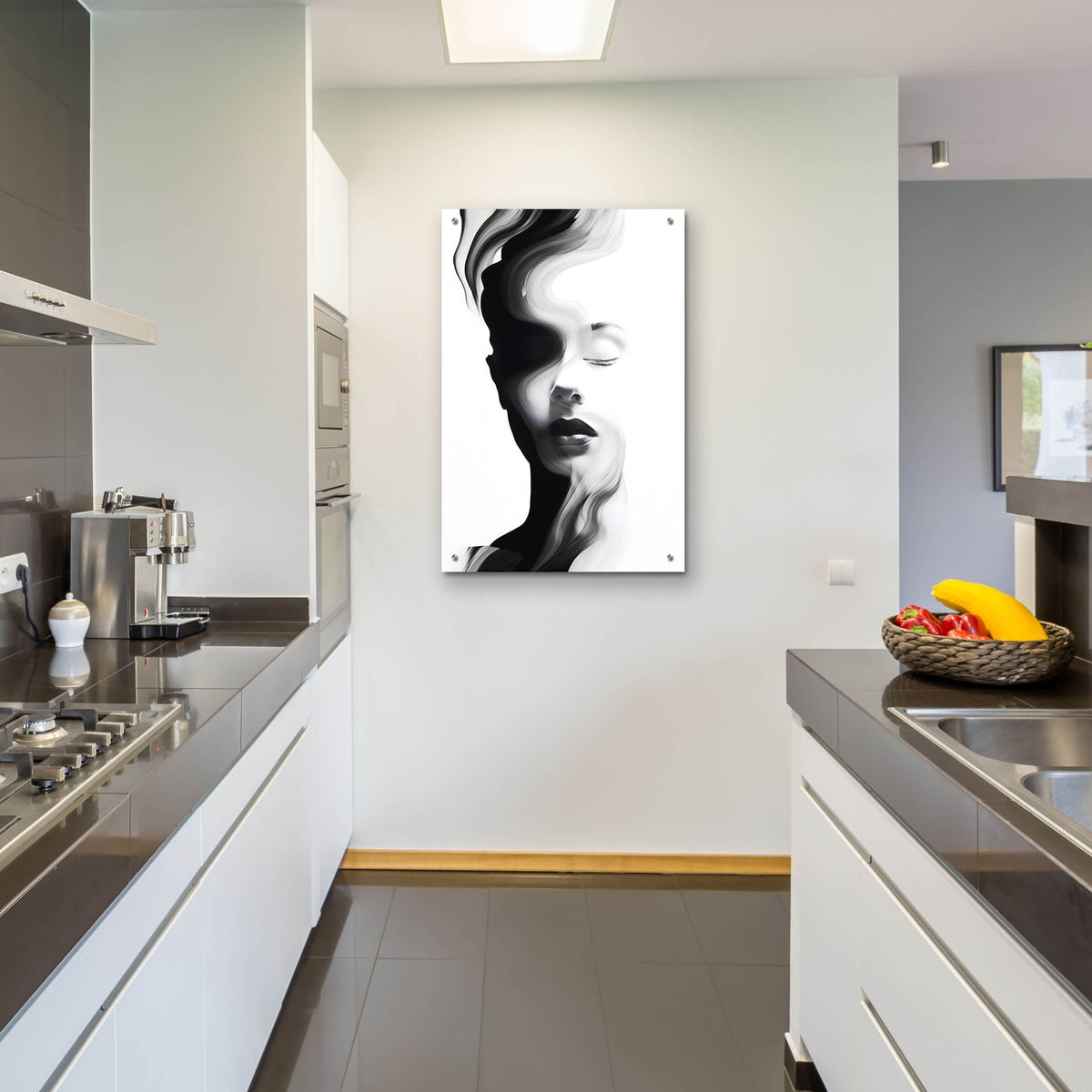 Shenie In The Bottle by Andreas Magnusson - 24x36 acrylic wall art in a room