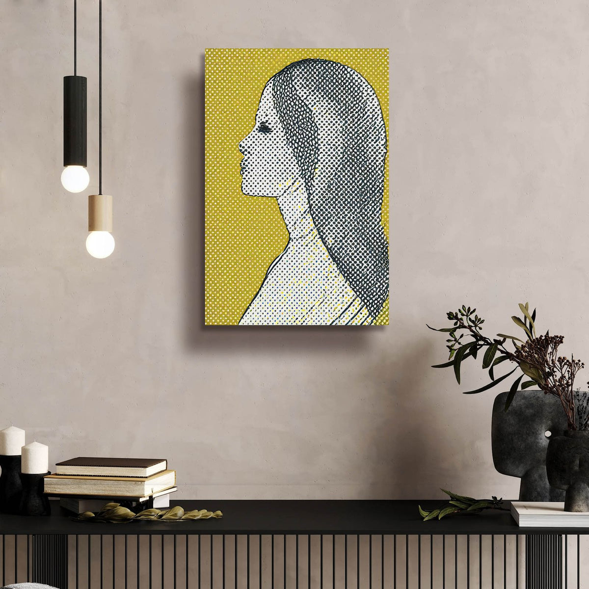 Silhouette by Andreas Magnusson - 16x24 acrylic wall art in a room