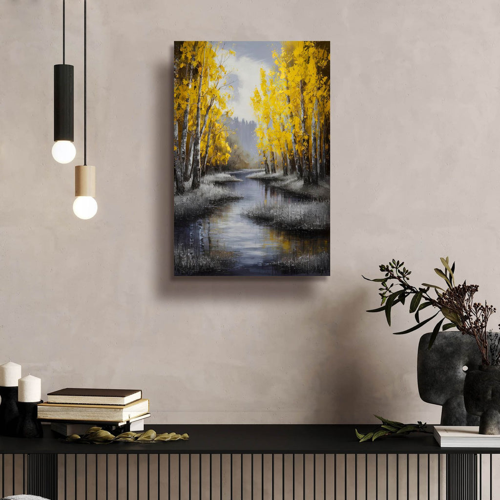 Silver Creek by Andreas Magnusson - 16x24 acrylic wall art in a room