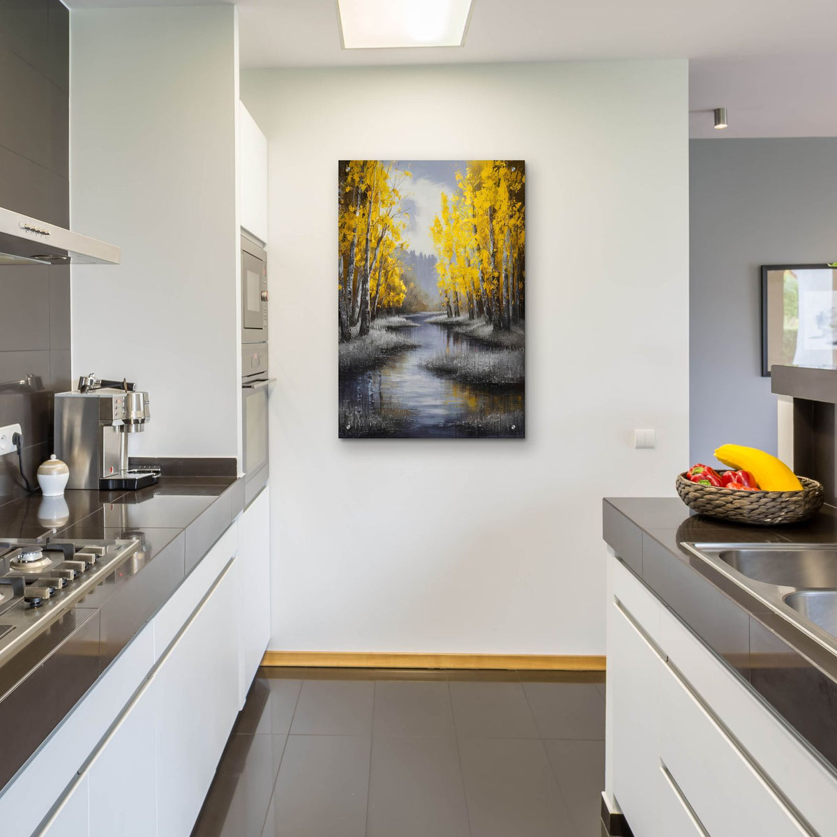 Silver Creek by Andreas Magnusson - 24x36 acrylic wall art in a room