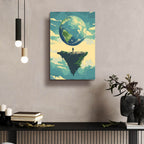Solitude by Andreas Magnusson - 16x24 acrylic wall art in a room