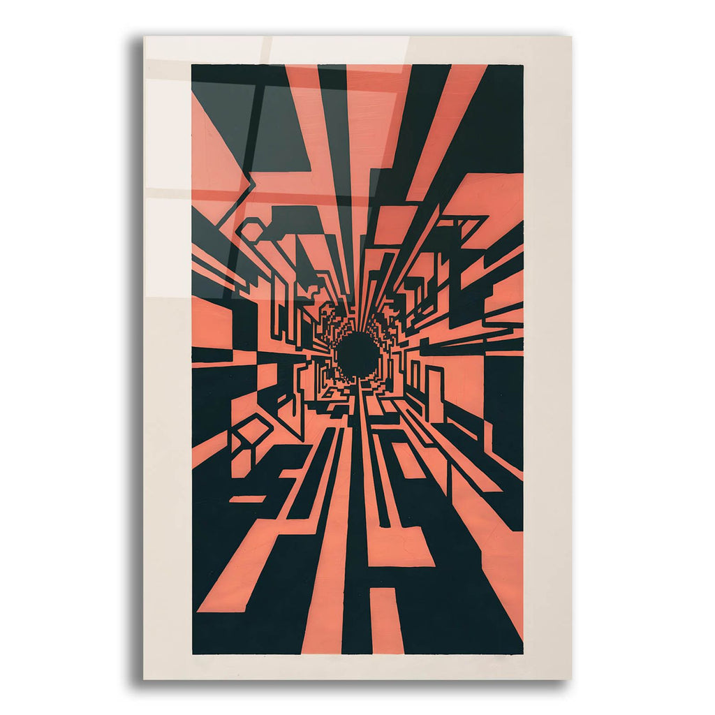 Square Warp Hole by Andreas Magnusson acrylic glass wall art
