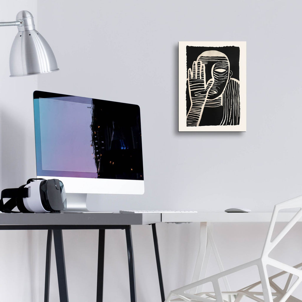 Stop by Andreas Magnusson - 12x16 acrylic wall art in a room