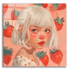 Strawberry Girl One by Andreas Magnusson acrylic glass wall art