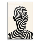 Striped Man by Andreas Magnusson acrylic glass wall art