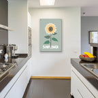 Sunflower by Andreas Magnusson - 24x36 acrylic wall art in a room
