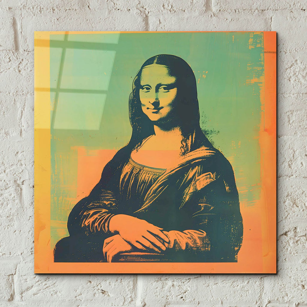 Sunshine Mona by Andreas Magnusson - 12x12 acrylic wall art in a room