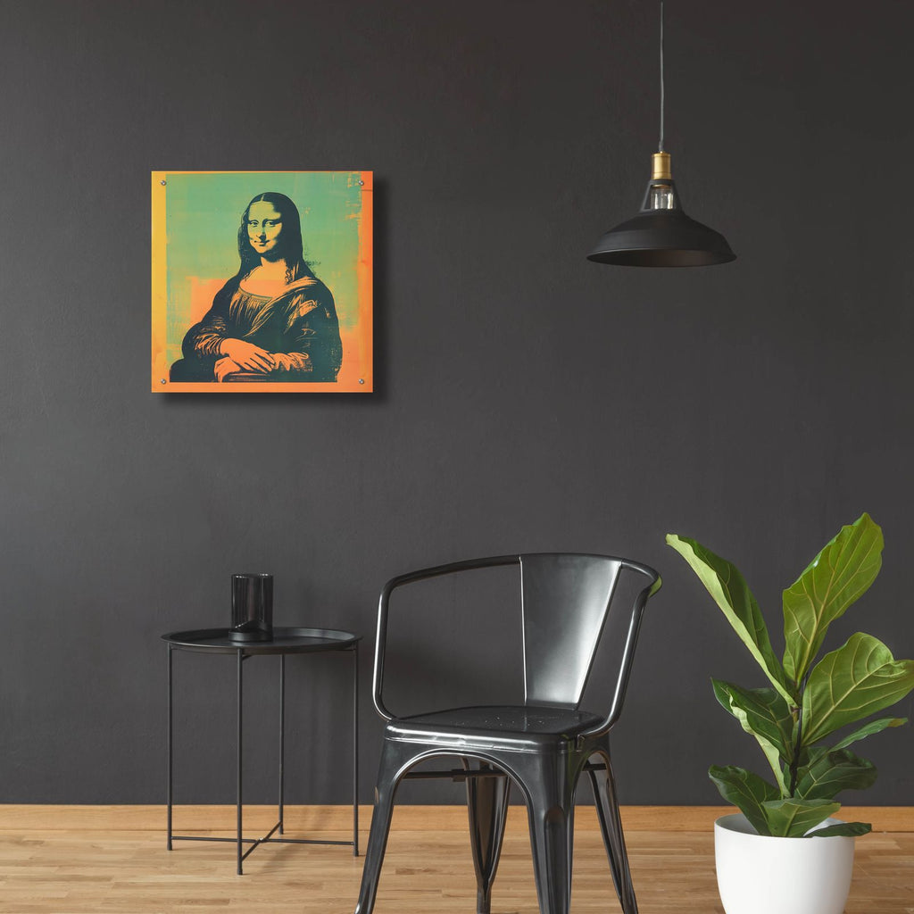 Sunshine Mona by Andreas Magnusson - 24x24 acrylic wall art in a room
