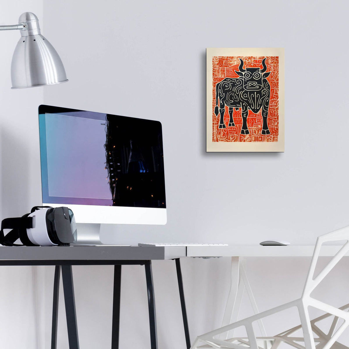 Taurus No 1 by Andreas Magnusson - 12x16 acrylic wall art in a room