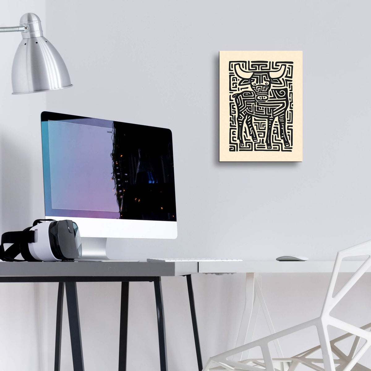 Taurus No 2 by Andreas Magnusson - 12x16 acrylic wall art in a room