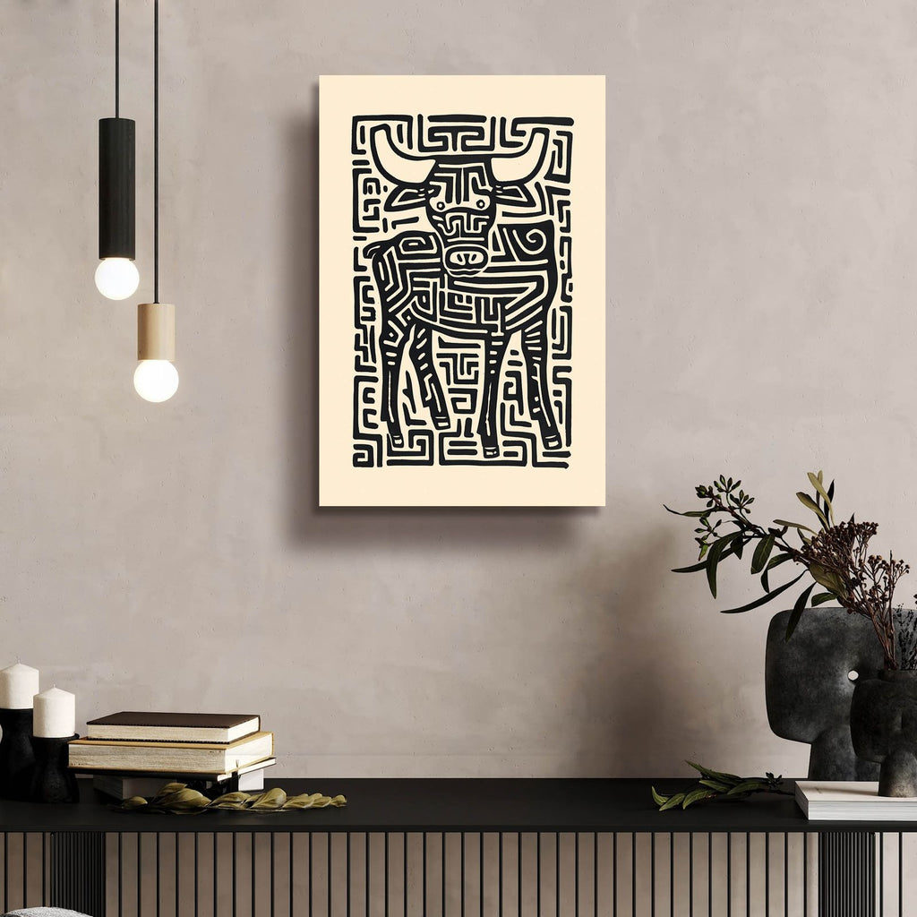 Taurus No 2 by Andreas Magnusson - 16x24 acrylic wall art in a room