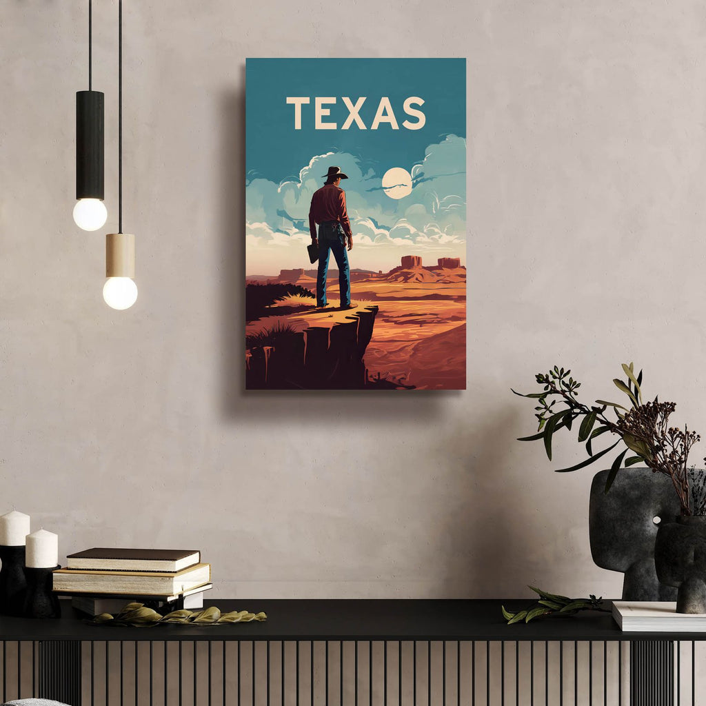 Texas by Andreas Magnusson - 16x24 acrylic wall art in a room