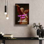 Thats Wasn't A Yawn by Andreas Magnusson - 16x24 acrylic wall art in a room