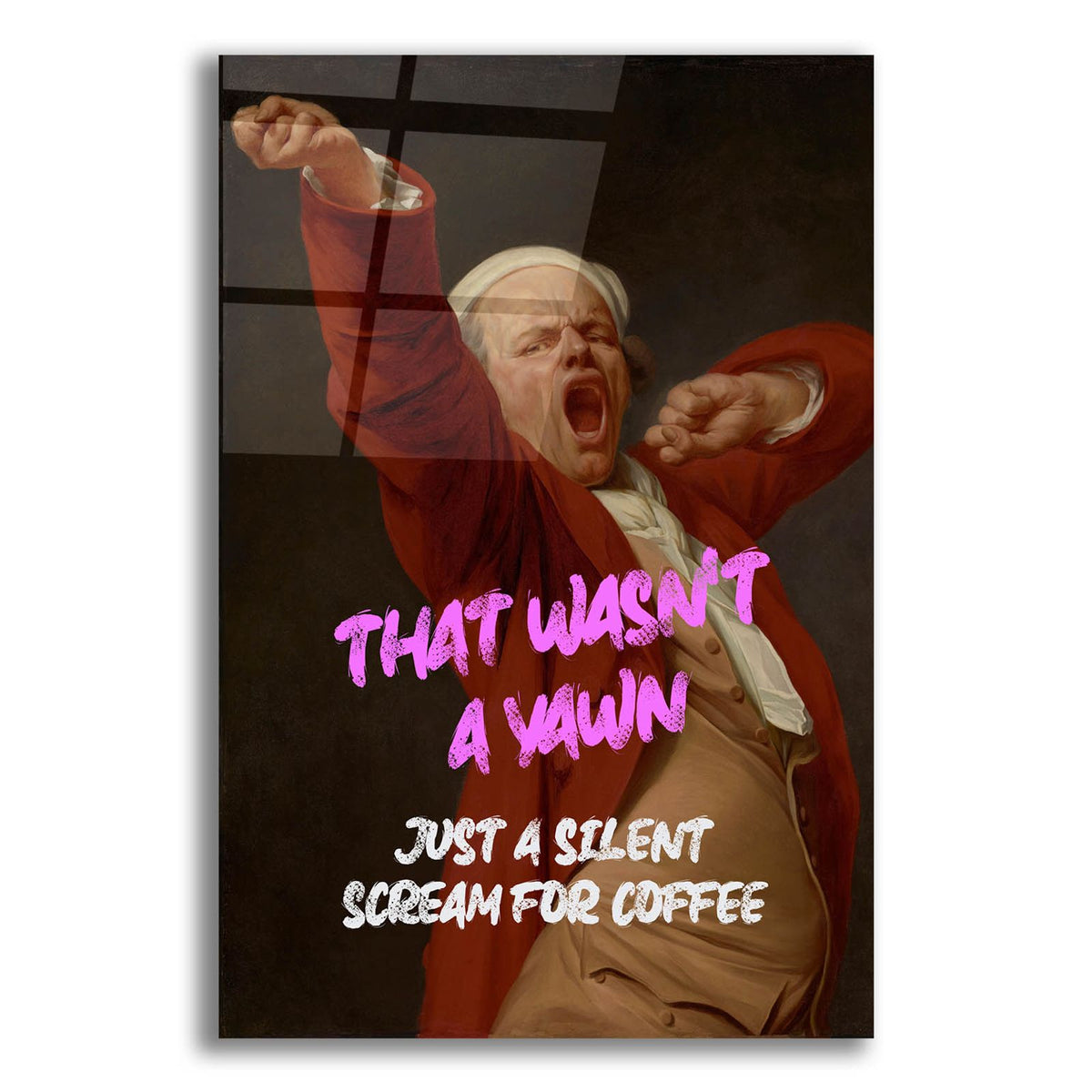 Thats Wasn't A Yawn by Andreas Magnusson acrylic glass wall art