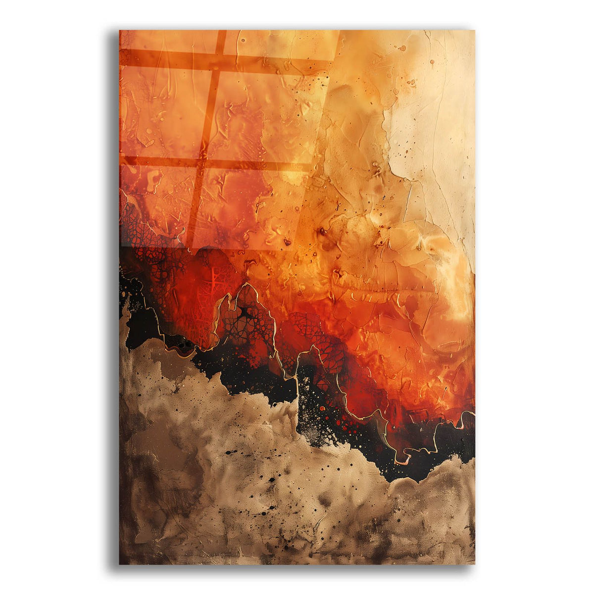 The Abstract Earth by Andreas Magnusson acrylic glass wall art