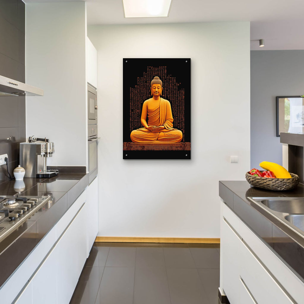 The Buddha by Andreas Magnusson - 24x36 acrylic wall art in a room
