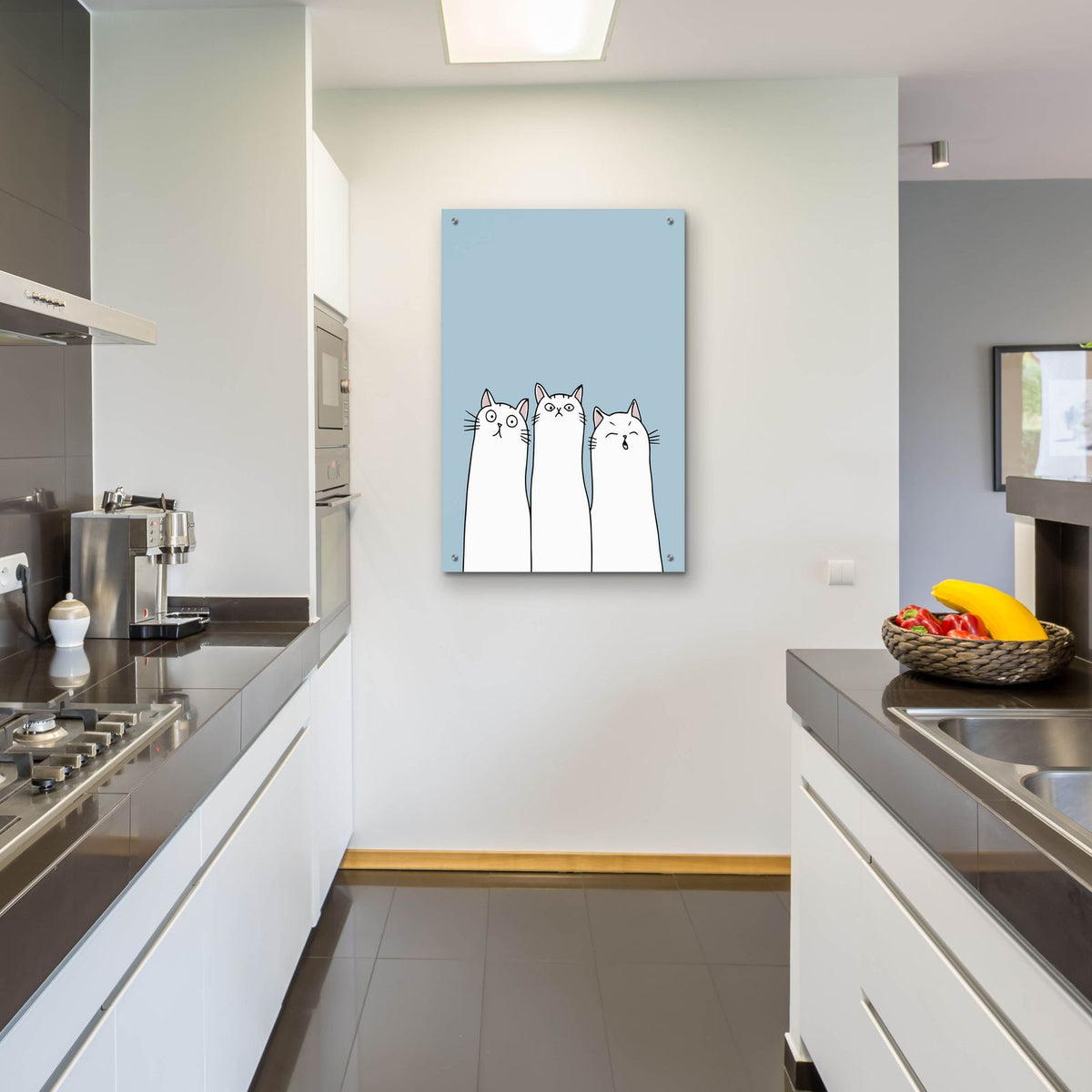 The Cats by Andreas Magnusson - 24x36 acrylic wall art in a room