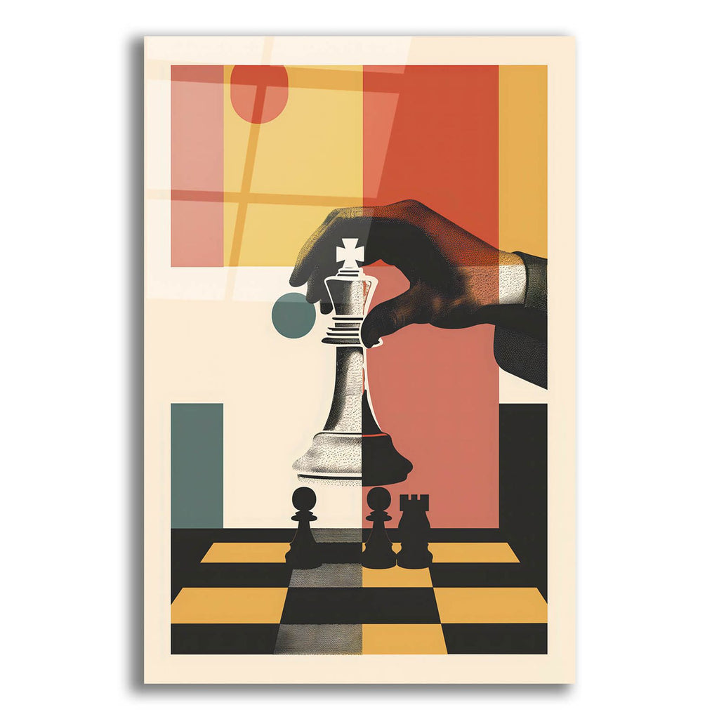 The Chess Player by Andreas Magnusson acrylic glass wall art