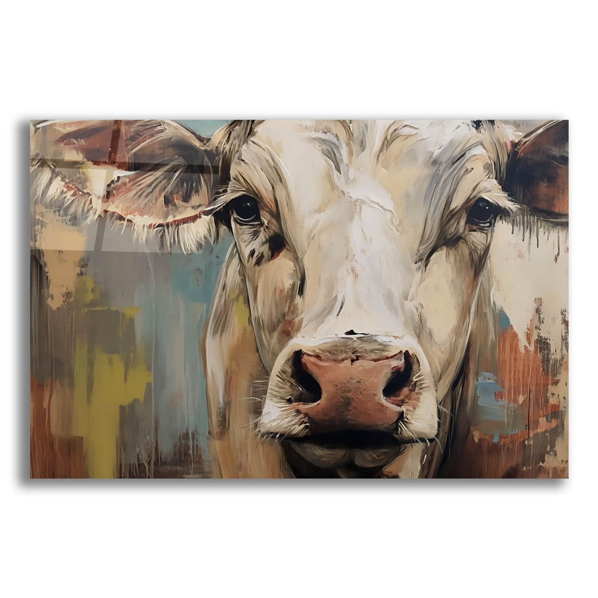The Cow No 1 by Andreas Magnusson acrylic glass wall art