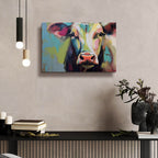 The Cow No 2 by Andreas Magnusson - 24x16 acrylic wall art in a room