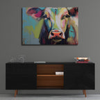 The Cow No 2 by Andreas Magnusson - 36x24 acrylic wall art in a room