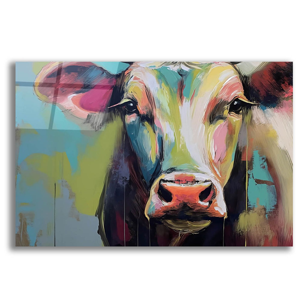 The Cow No 2 by Andreas Magnusson acrylic glass wall art
