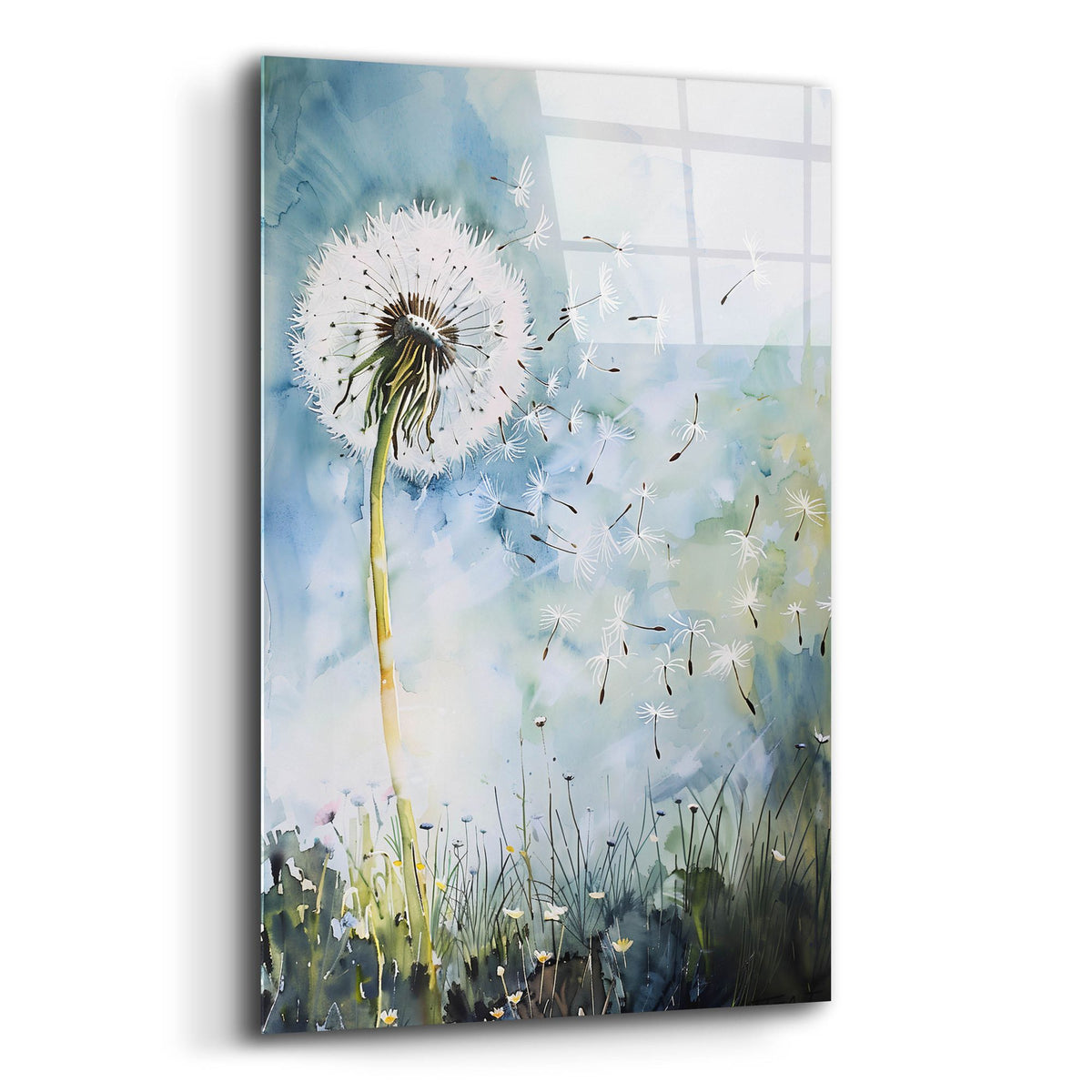 Epic Art 'The Dandelion'  by Andreas Magnusson Acrylic Glass Wall Art,12x16